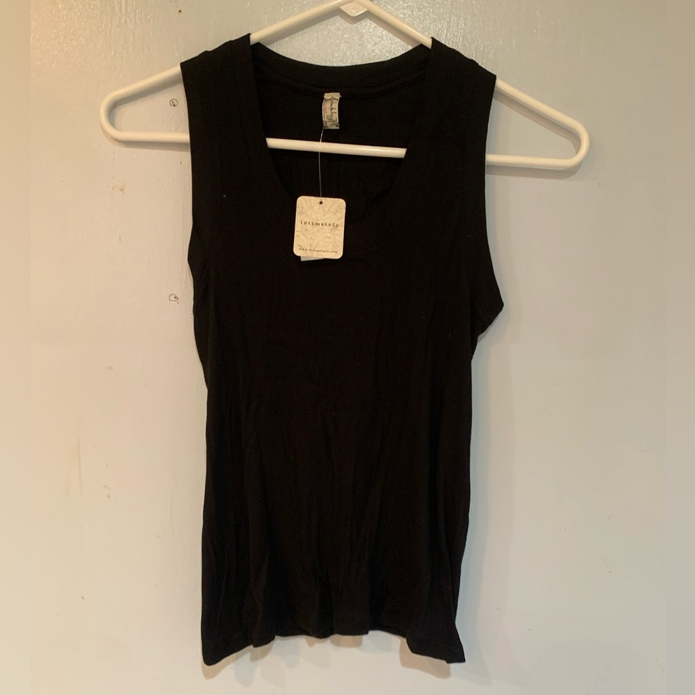 Black tank top intimates